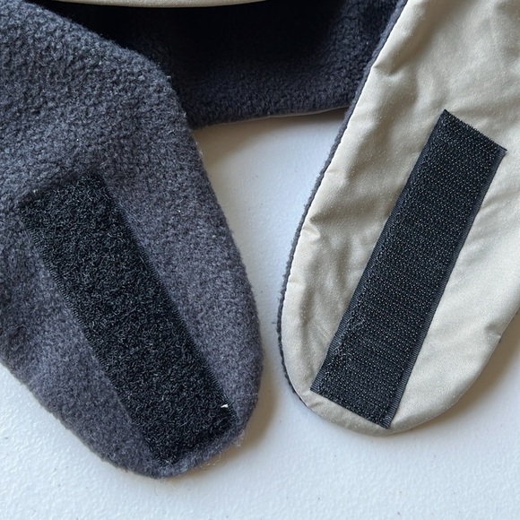 Columbia Fleece Lined Nylon Winter Hat With Ear Flaps Beige Size XL Unisex - Picture 10 of 14